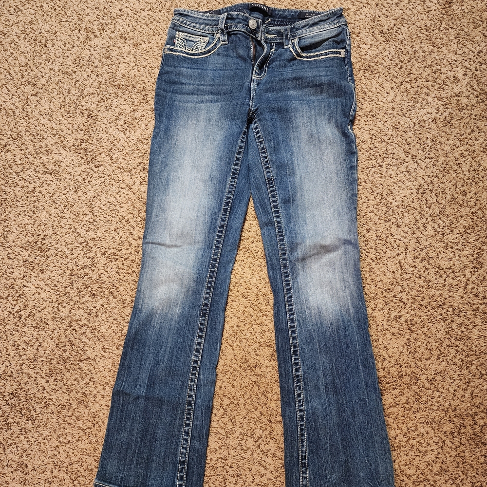 Vigoss Women's Classic Blue Boot Cut Jeans